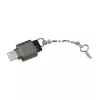 USB-C auf microSD-Kartenleser als Schlüsselanhänger