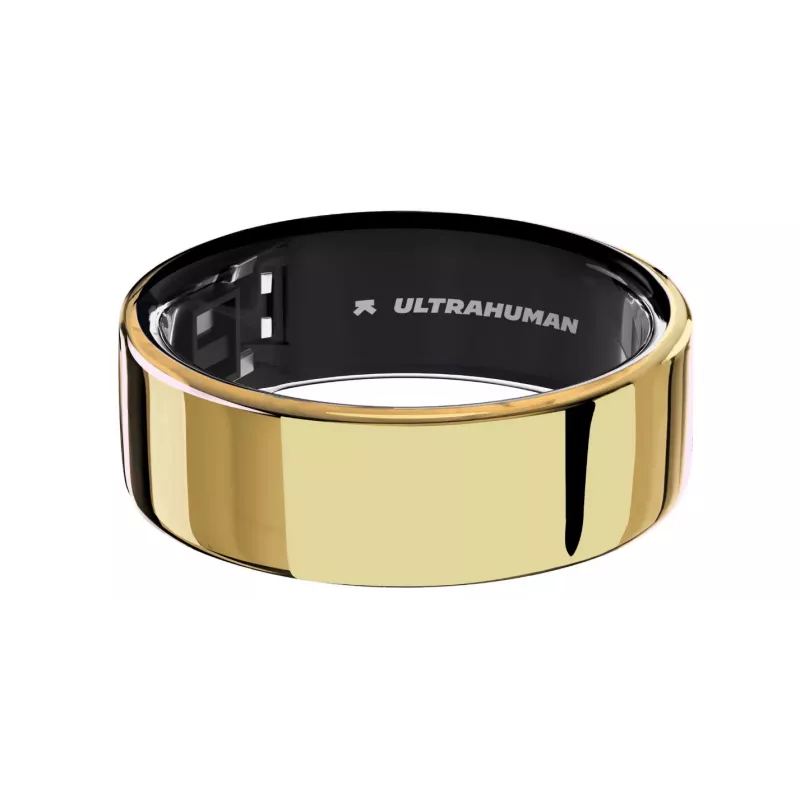 Ultrahuman | Ring Air | Bionic Gold | Größe 8 | Smart Ring