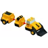 Fahrzeug-Set Popular Playthings Mix or Match Vehicles Construction Schwarz Gelb