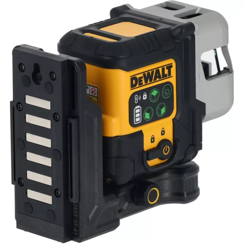 Akku-Multilinienlaser DeWalt DCLE14301GB 3×180° Kreuzlinie, 18V, grüne Linien, integrierter Powerstack Li-Ion