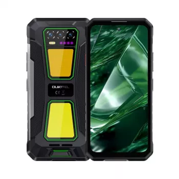 Smartphone OukiTel WP58 Pro 5G 6,7 Zoll 8 GB RAM 512 GB 10000 mAh Grün