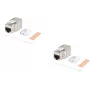ShiverPeaks Keystone Jack Cat 8.1 Metall BS08-45003-2, geschirmter RJ45-Einsatz für Hochgeschwindigkeits-Ethernet
