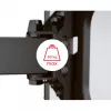 Universal One For All SOLID WM 4211 – Montagesatz (Wandhalterung) – Flachbildschirm – für Flachbildschirm – Bildschirmgröße: 48,3–106,7 cm (19–42) (WM4211)