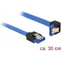 SATA-Kabel DeLOCK 85090 Schwarz Blau
