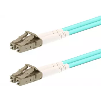 Glasfaserkabel LOGON AL5LCLC07I/3I 7 m OM3 LC–LC Aqua Vollduplex