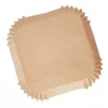 Papier-Fritteuseneinlagen 16×16 cm (50 Stk.) für Heißluftfritteuse / Fritteuse — No name