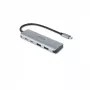 USB Type-C Hub DICOTA D32061 10000 Mbit/s Silber