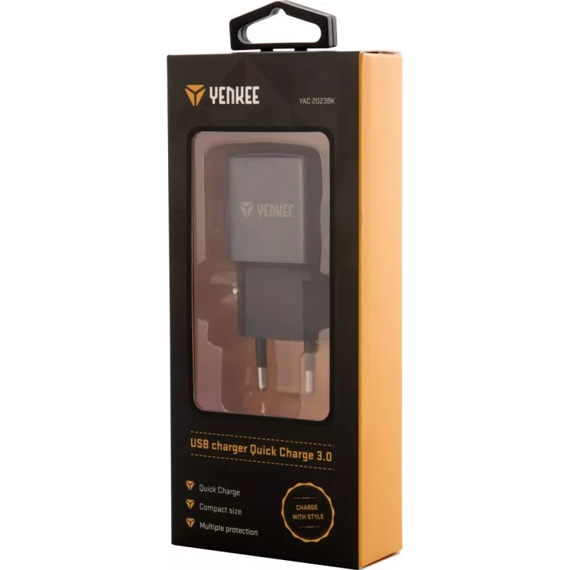 YENKEE Charge USB-C 18W 3A Quick Charge 3.0