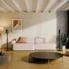 Bodenständer MACLEAN MC-496 für Sonos Era 100 und 300, höhenverstellbar 682–1068 mm