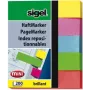 Selbstklebende Etiketten Sigel HN625 Blau Grün Pink Rot Gelb