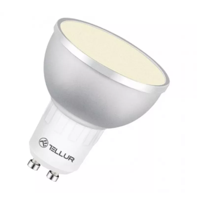 LED Smart Bulb Tellur GU10 5W RGB dimmbar – GU10-Sockel, 5 W, RGB, intelligente Steuerung