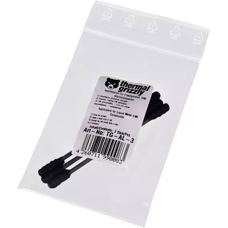 Liquid Metal Applicator thermal grizzly TG-AL-3 — präziser Applikator für Flüssigmetall-Wärmeleitpaste