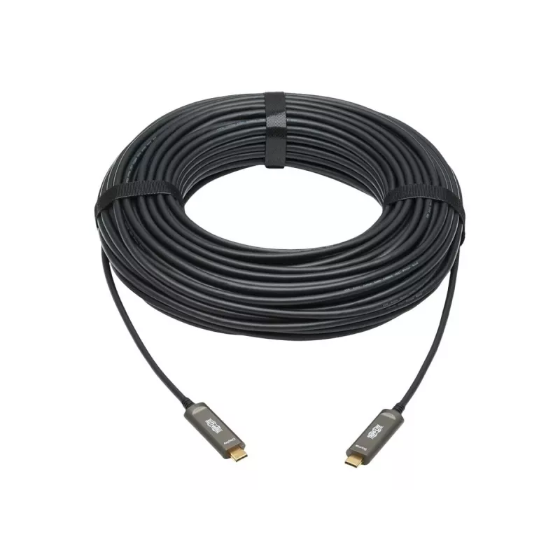 Tripp Eaton Tripp Lite Series USB-C auf USB-C Plenum-zertifiziertes Glasfaser-Aktivkabel (AOC)