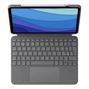 Logitech Combo Touch für iPad Pro 11 Zoll 1. 2. 3. 4. Generation Nordic QWERTY Trackpad