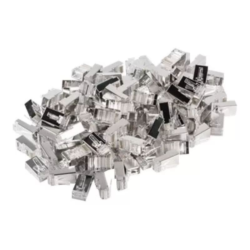 Lanberg PLS-5000 Drahtverbinder RJ-45 Edelstahl - Transparent (PLS-5000)