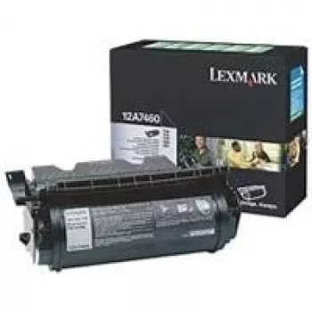 Lexmark 12A7462 - Toner schwarz - für T630 632 634 634dtn-32; X630 632 634