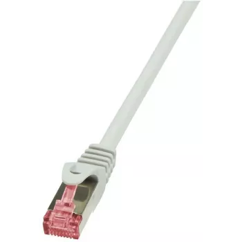 Logilink PrimeLine - Patchkabel - RJ-45 (M) - RJ-45 (M) - 1 m - SFTP, PiMF - CAT 6 - gepresst, glatt, halogenfrei - Grau (CQ2032S)