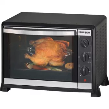 Elektroherd Rommelsbacher BG 1550 Schwarz, 30 L, 80–230 °C, 7 Modi, Drehspieß, 120-Minuten-Timer