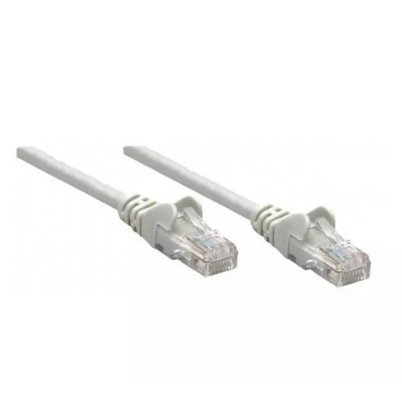 Intellinet Netzwerk-Patchkabel, Cat6A, 50 m, Grau, Kupfer, S/FTP, LSOH/LSZH, PVC, RJ45, vergoldete Kontakte, rastnasenschutz, Knickschutzhülle, lebenslange Garantie