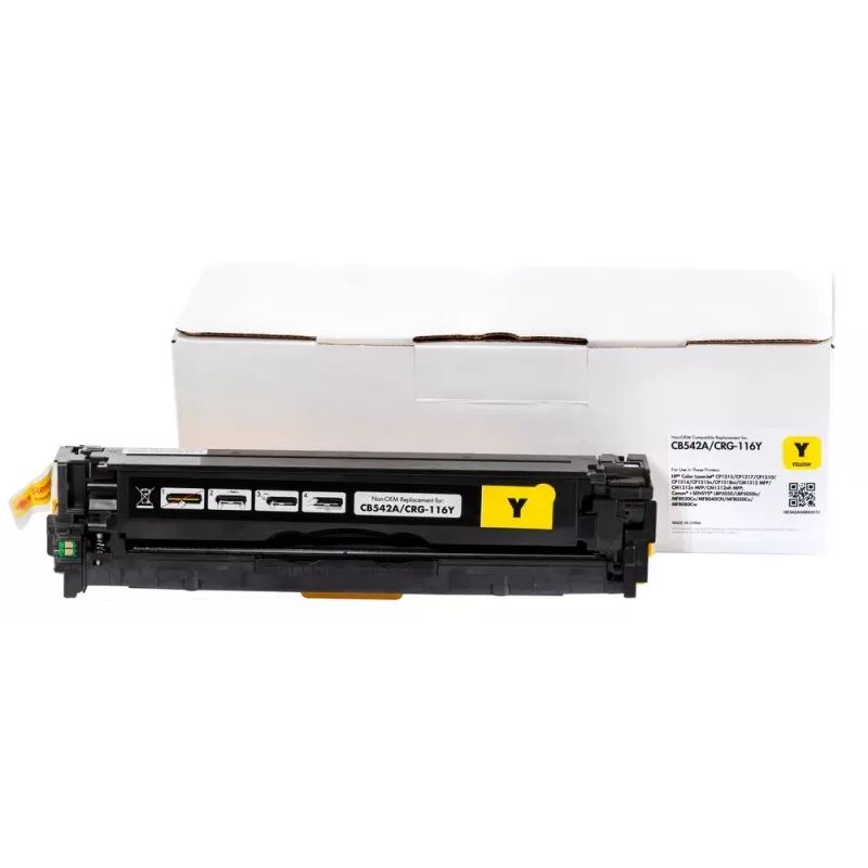 Kompatibel Static-Control Hewlett-Packard CB542A/CE322A/CF212A/ Canon CRG716, Gelb, 1800 S. IP Saf