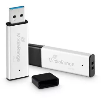 MEDIARANGE USB-Stick 256 GB USB 3.0 Hochleistung Aluminium - USB-Stick - 256 GB