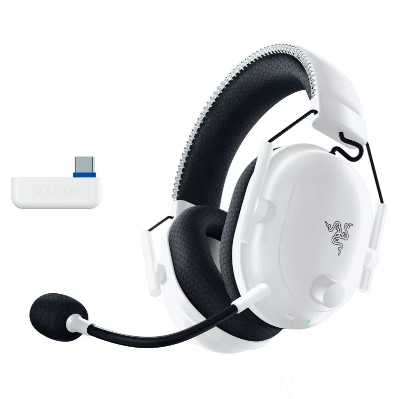 Razer BlackShark V2 Pro für PlayStation Headset Kabellos Kopfbügel Gaming USB Typ-C Bluetooth Weiß