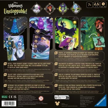 Brettspiel Ravensburger Disney Villainous Unstoppable! Strategie für Kinder ab 7 Jahren