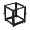 Rack-Gehäuse LANBERG Open Rack OR01-6112-B 12U 600x600 verstellbar schwarz