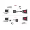 HDMI Audio Extractor DeLOCK 4K 60 Hz kompakt