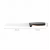 Fiskars 1057538 Küchenmesser Edelstahl 1 Stück Brotmesser