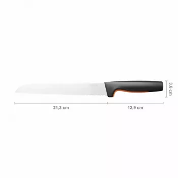 Fiskars 1057538 Küchenmesser Edelstahl 1 Stück Brotmesser