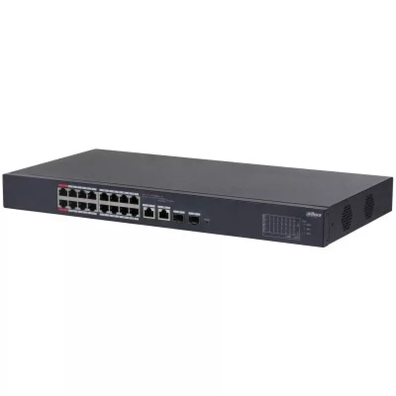 Dahua Technology DH-CS4218-16ET-135 Netzwerk-Switch Managed L2 Gigabit Ethernet (10/100/1000) Power over Ethernet (PoE) Schwarz