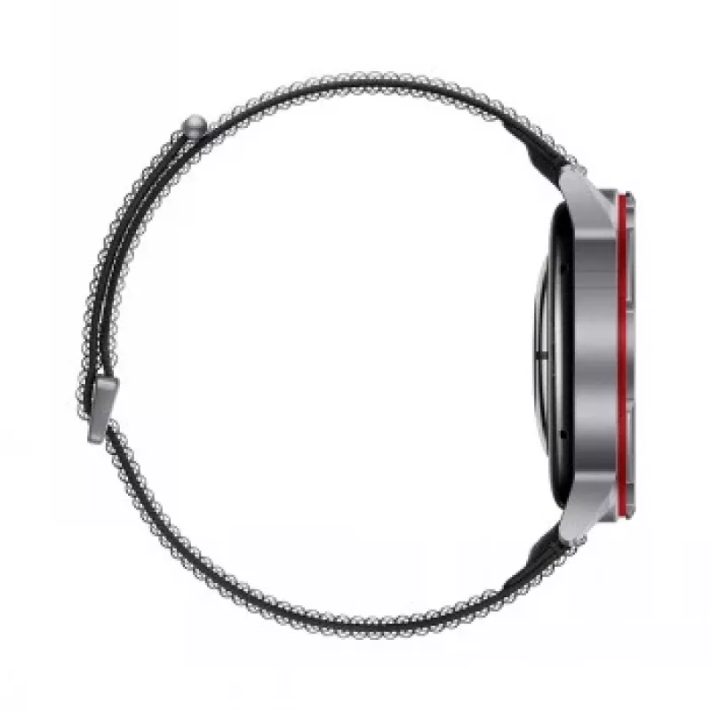 Smartwatch HUAWEI GT Runner 2 — 1,32 Zoll (3,35 cm) AMOLED 466×466, Titangehäuse, GPS, Fluorelastomer-Armband schwarz