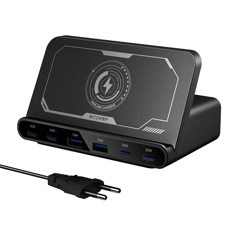 Ladegerät BlitzWolf BW-S27 160W, 2×USB-A, 4×USB-C