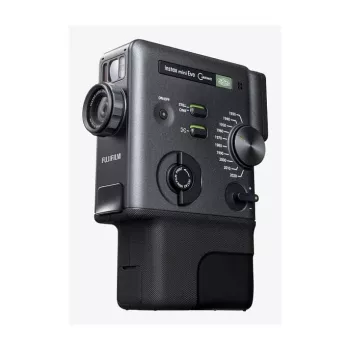 Instant-Print-Kamera Fujifilm Instax mini evo Cinema – 1/5 Zoll CMOS 2560×1920, Bild 62×46 mm, integrierter Blitz, Schwarz