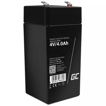 Green Cell AGM37 Industrie-Akku, versiegelte Blei-Säure (VRLA), 4000 mAh, 4 V