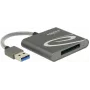 DeLOCK 91583 Kartenleser USB 3.2 Gen 1 Grau