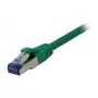 Patchkabel RJ45 - CAT6A 500 MHz - 1,5 m - grün - S-STP(S/FTP) - AWG27 - LSZH - Synergy 21