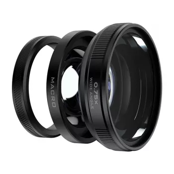 Weitwinkel-Vorsatzadapter Freewell FW-FU-XMWA-B für Fujifilm X100VI / X100V 2-in-1