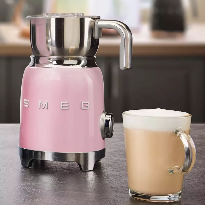 Automatischer Milchaufschäumer Smeg MFF11PKEU Rose Stainless steel 500W