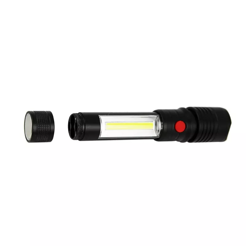 Esperanza Apate Schwarze Hand-Taschenlampe LED