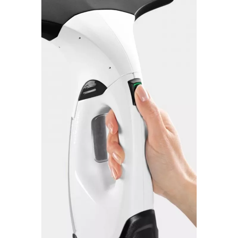 Kärcher WV 2 PLUS Akku-Fenstersauger 0,1 L Schwarz, Weiß