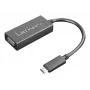 Lenovo 4X90M42956 Videokabel-Adapter VGA (D-Sub) USB Typ-C Schwarz
