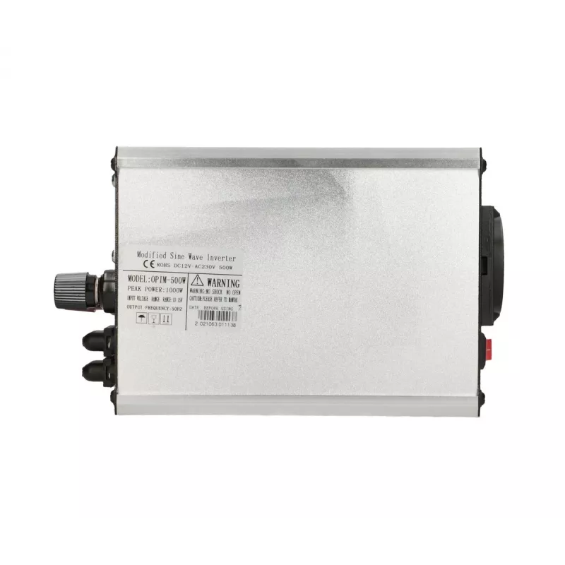 Auto-Spannungswandler Extralink OPIM-500W 12V, 500W modifizierter Sinus, Aluminiumgehäuse, aktive Kühlung