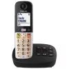 DECT-Telefon Panasonic KX-TGU430 schnurloses Handgerät, Freisprechfunktion, Anruferkennung, 2,4-Zoll-Display, 1000-Einträge-Telefonbuch, grau/schwarz