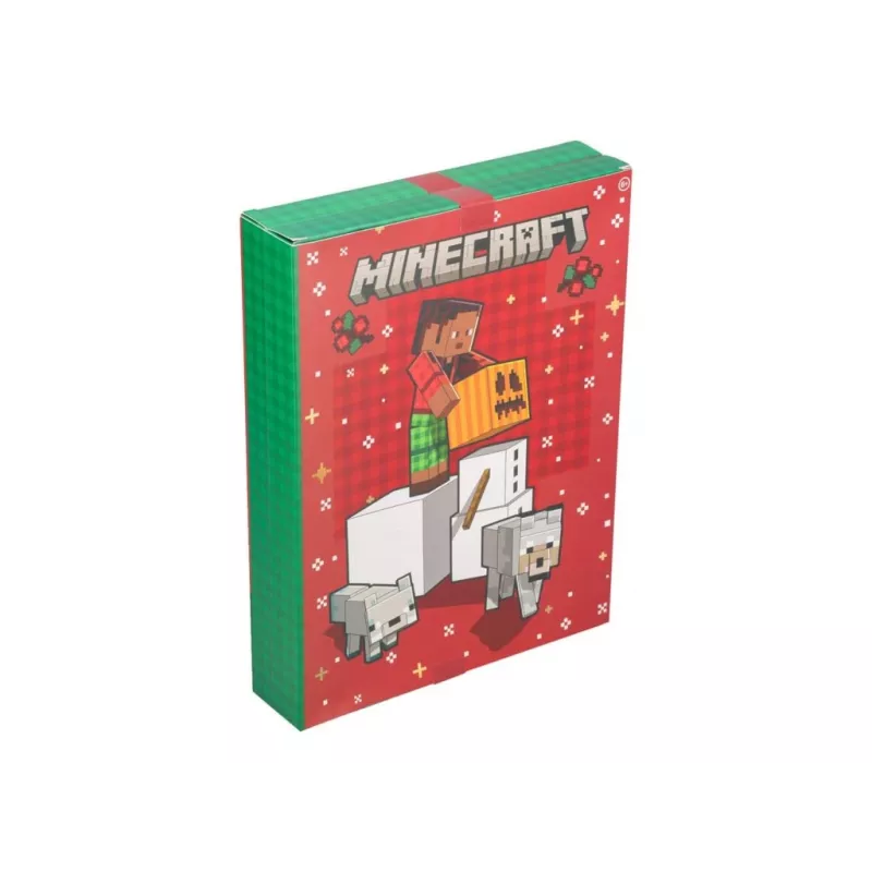 Adventskalender Paladone Minecraft Schreibwaren 24 Tage – Schreibwarenset mit 24 Überraschungsartikeln