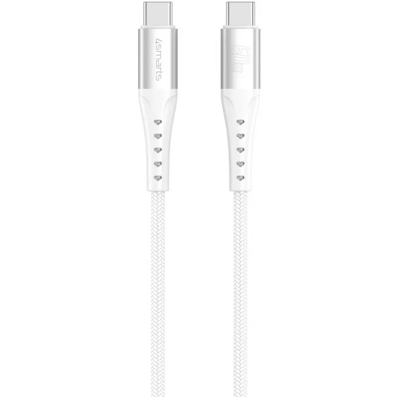 USB-Kabel 4smarts 541452 1,5 m USB-C Weiß 0,48 Gbit/s