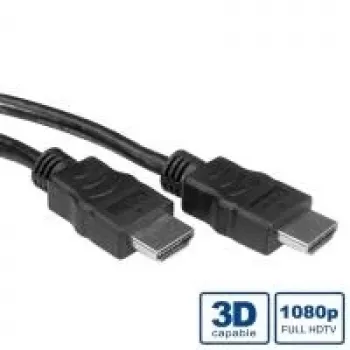 HDMI High Speed Kabel + Ethernet VALUE 1 m
