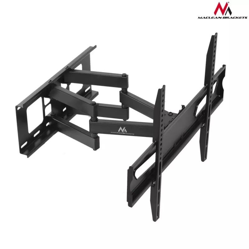 Maclean MC-723 B - Wandhalterung für Bildschirm 37-70, 600x400 VESA, für max. 40 kg, schwarz