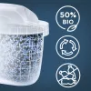 BRITA Style Essential 2,4 L Wasserfilter-Kanne Graphit — Kanne mit MAXTRA-Kartusche, Smart Light, 1,4 L gefiltertes Fassungsvermögen